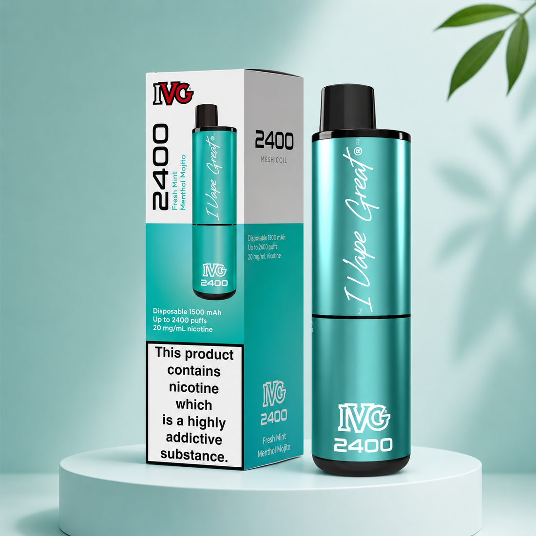 IVG 2400 disposable 4 in 1 Edition Pack of 5