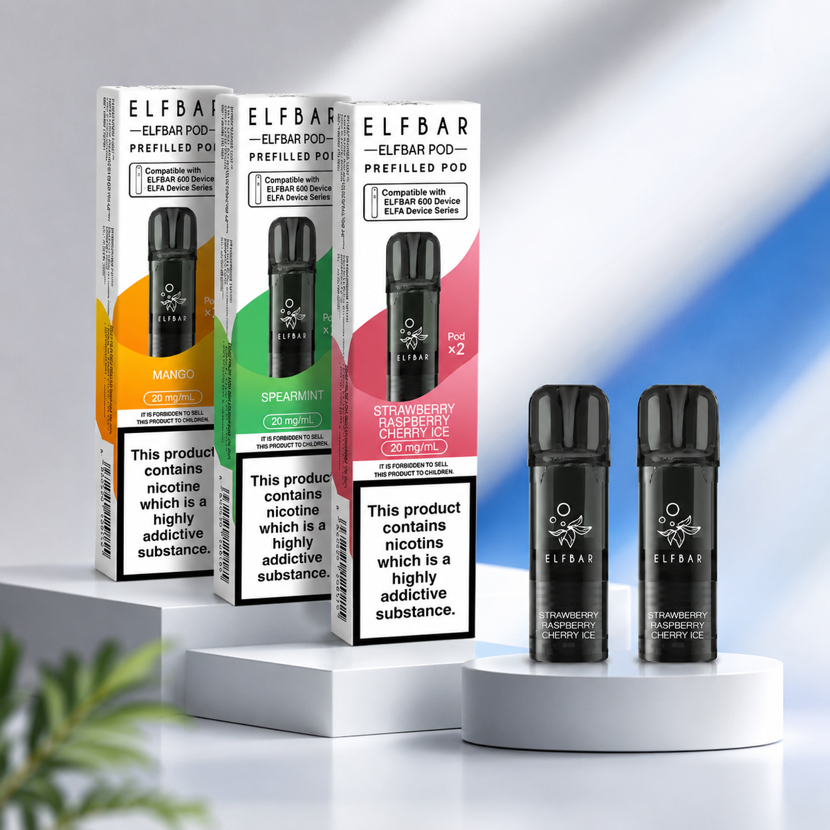 elfbar pod capacity ml Elf bar 600 PREFILLED Peplacement Pods- Pack of 10 FlavourGroup:Fruits Elfa pro Nikotingehalt:1% Elfbar Max Basisgerät kaufen