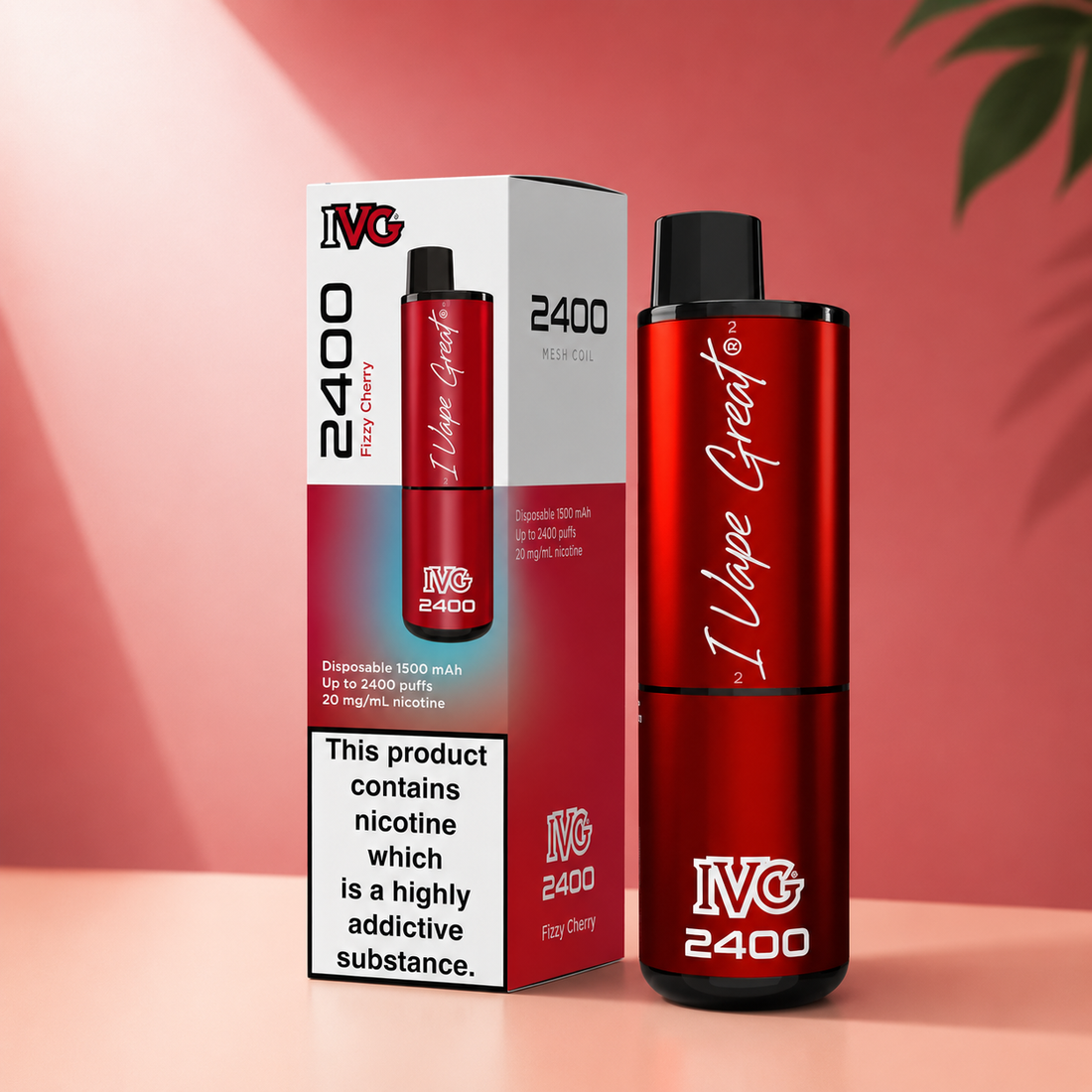 IVG 2400 disposable 4 in 1 Edition vape (Single)