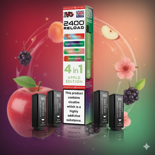 Ivg 2400 Reloaded Prefilled Replacement Pods -Pack of 5