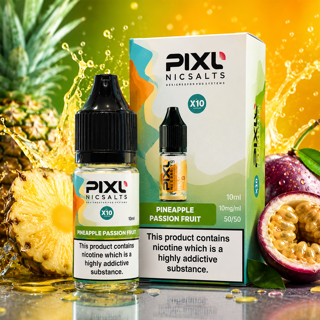 PIXL Nic Salts 10ml E-Liquid - Single Bottle