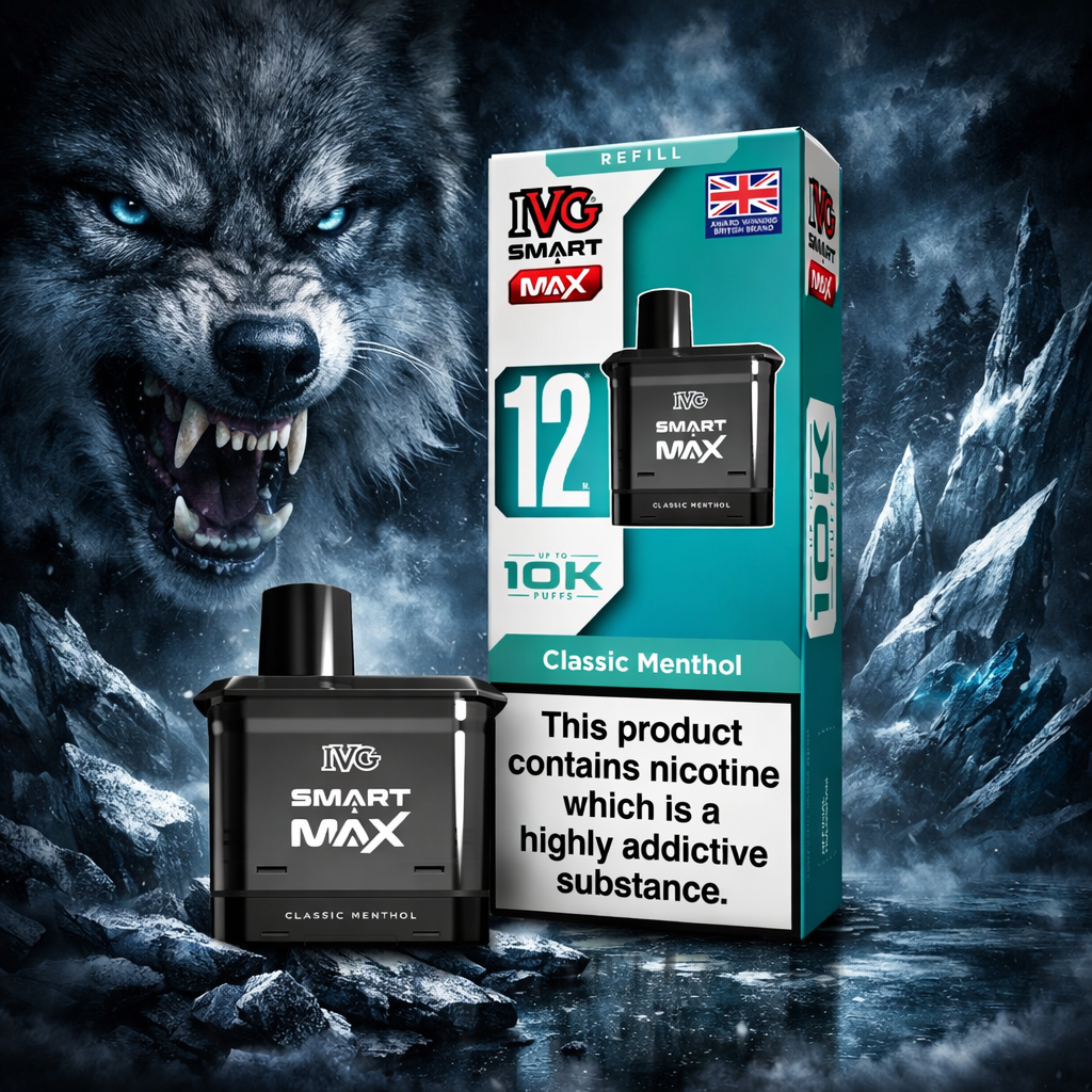 IVG Smart Max 10k Prefilled Replacement Pods - Pack of 5