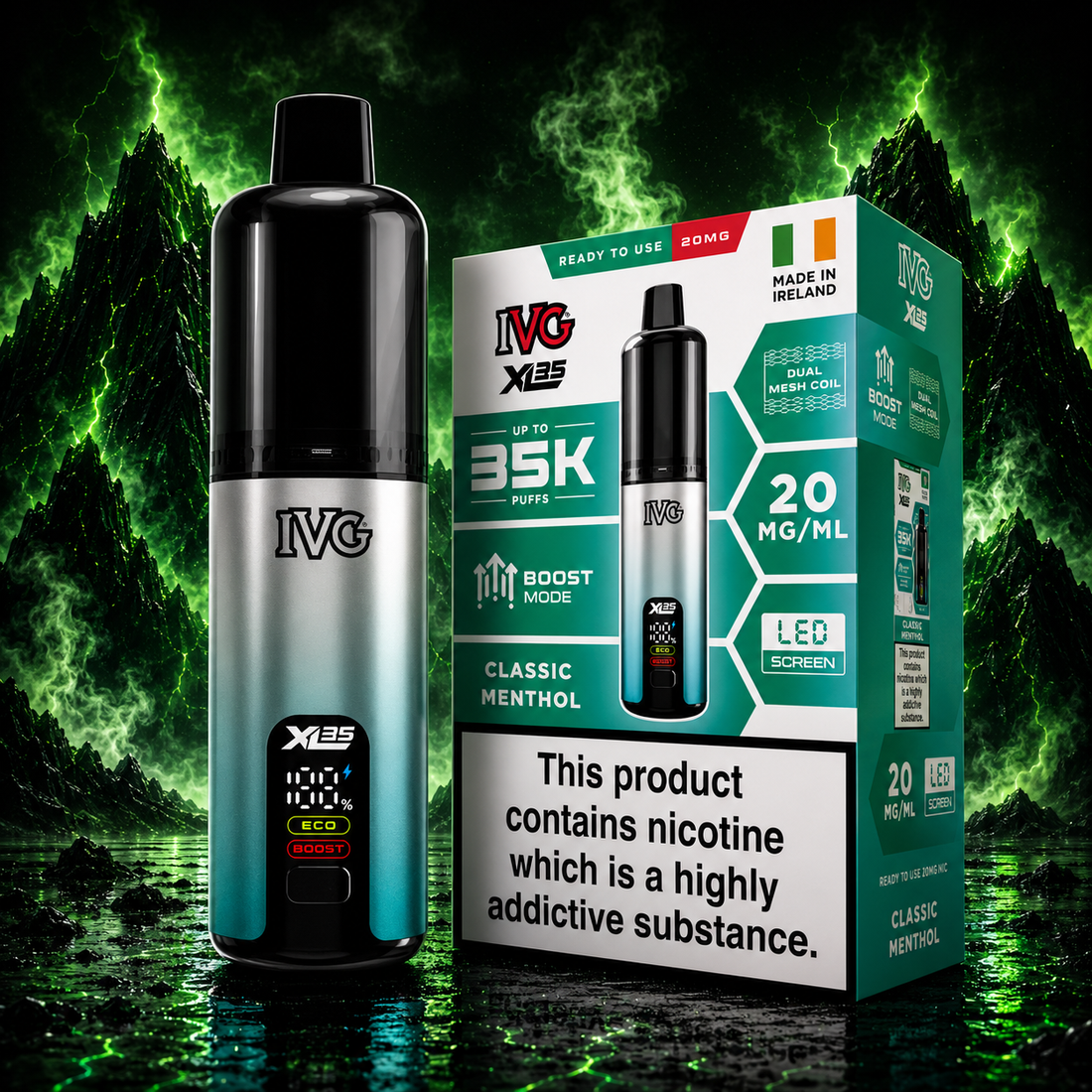 IVG XL 35K Prefilled Vape Kit Box Of 5