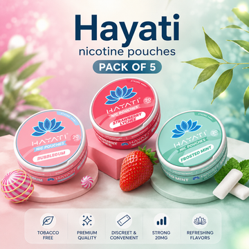 Hayati Nicotine pouches pack of 5