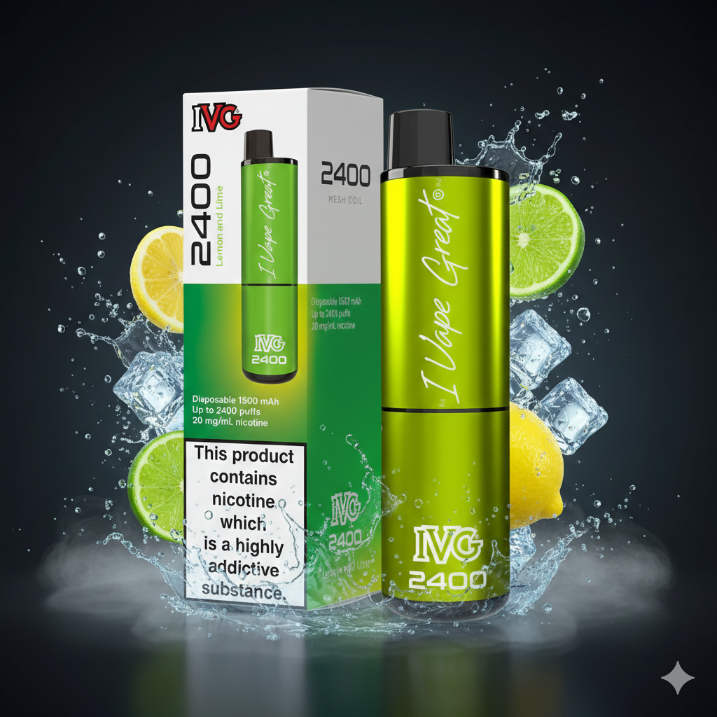 IVG 2400 Pre-Filled Reloaded 4 in 1 Edition Pack of 5
