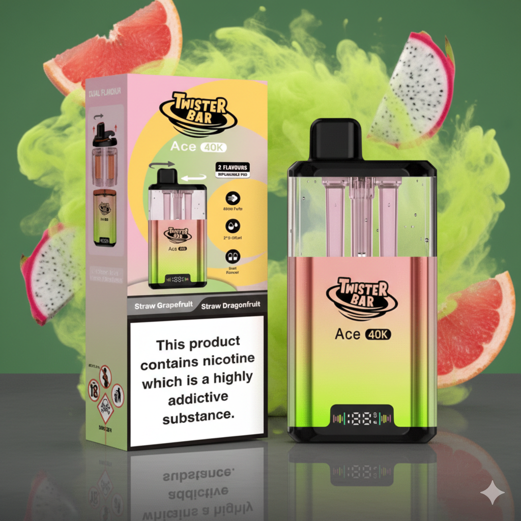 Twister Bar 40k Prefilled Vape Kit Box Of 5