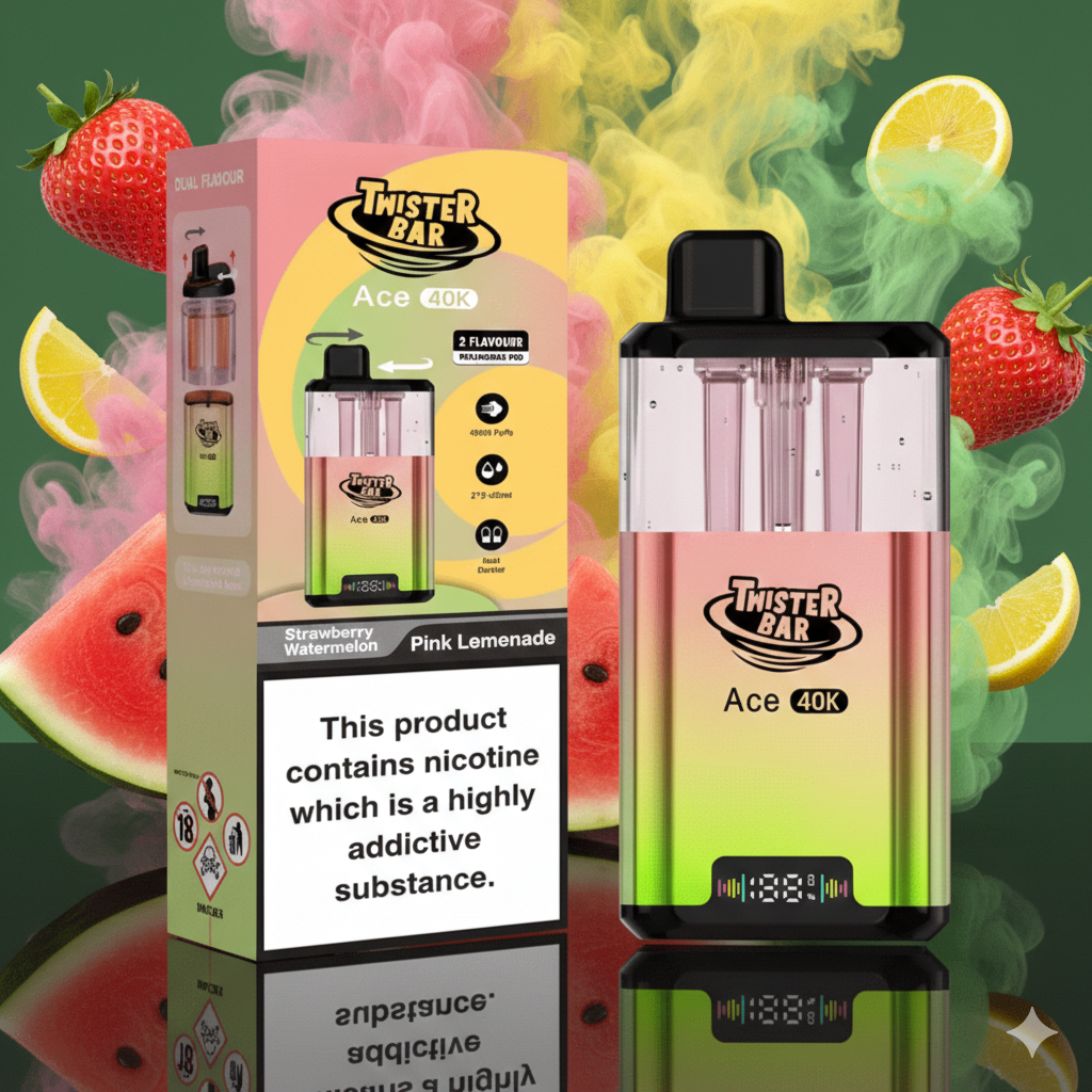 Twister Bar 40k Prefilled Vape Kit  (SINGLE)