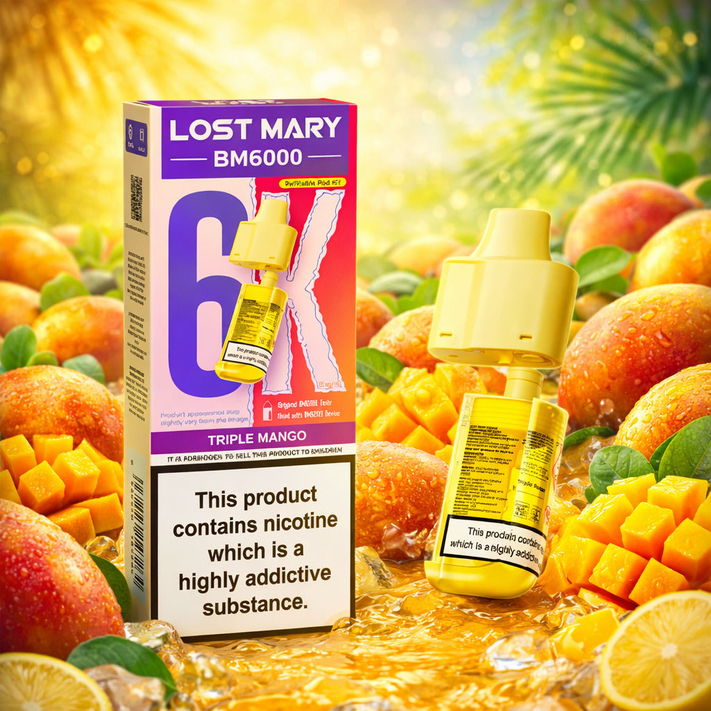 Lost Mary BM6000 Prefilled Replacement Pods Pack Of 5