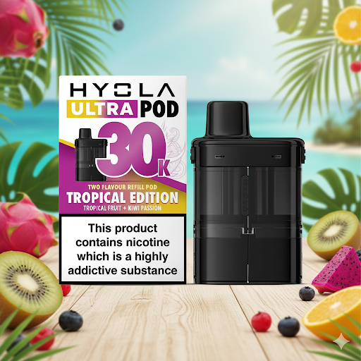 Hyola Ultra 30k Prefilled Replacement Pods-Pack of 5