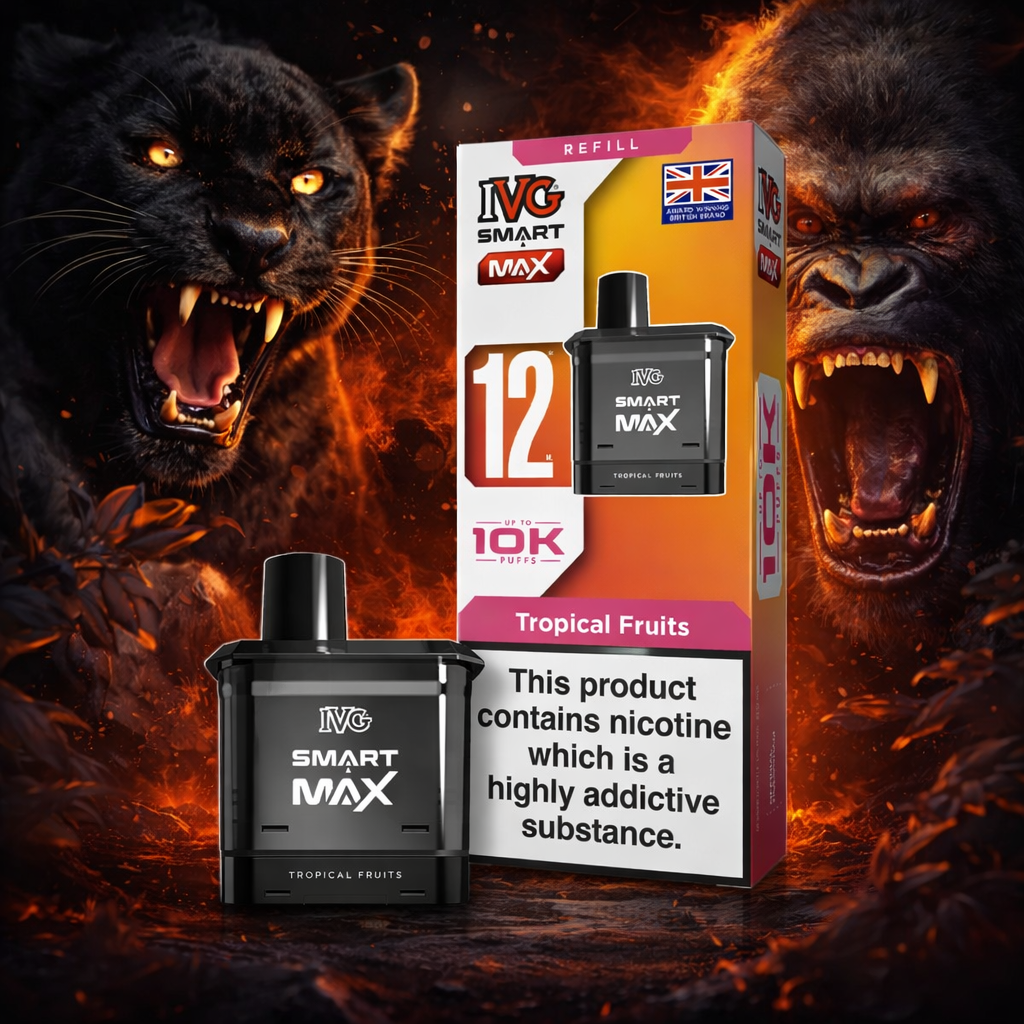 IVG Smart Max 10k Prefilled Replacement Pods - Pack of 5