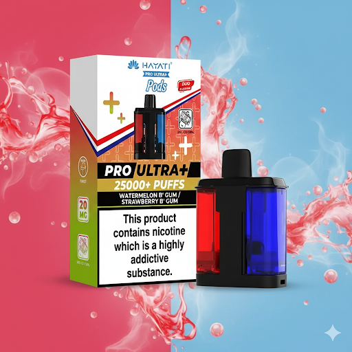 HAYATI PRO ULTRA PLUS 25000 PREFILLED REPLACEMENT POD 20MG  (SINGLE)
