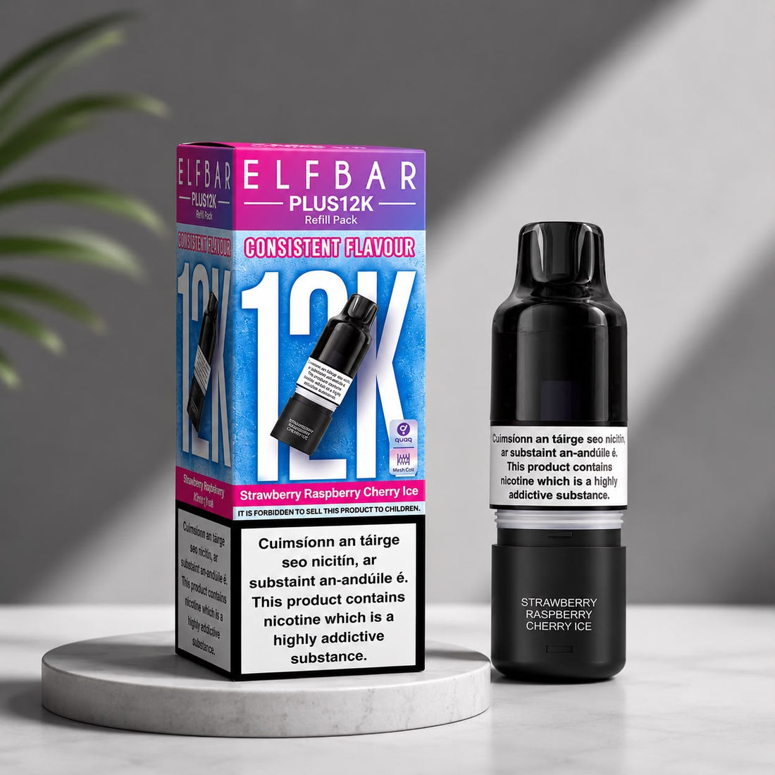 Elf Bar Plus 12k Prefilled Replacement Pods Single