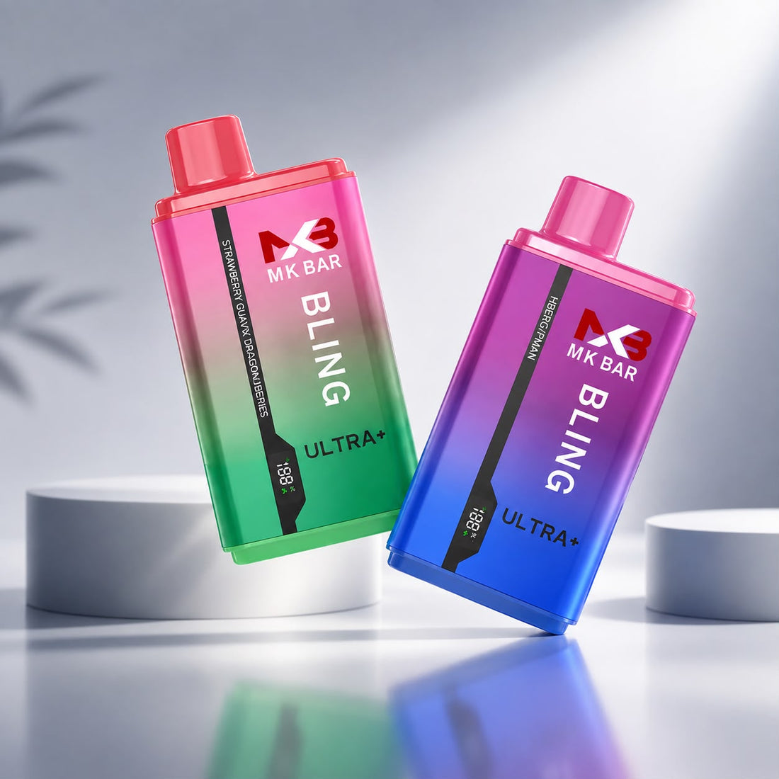 MK Bar Bling Ultra+ 15,000 Puffs Zero Nicotine Disposable Vape  Pack of 5