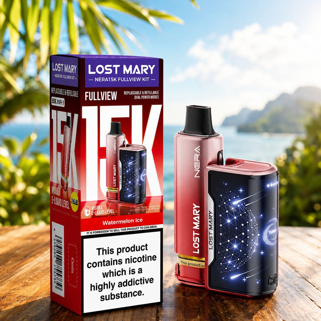 Lost Mary Nera 15K Prefilled Vape Kit - Single