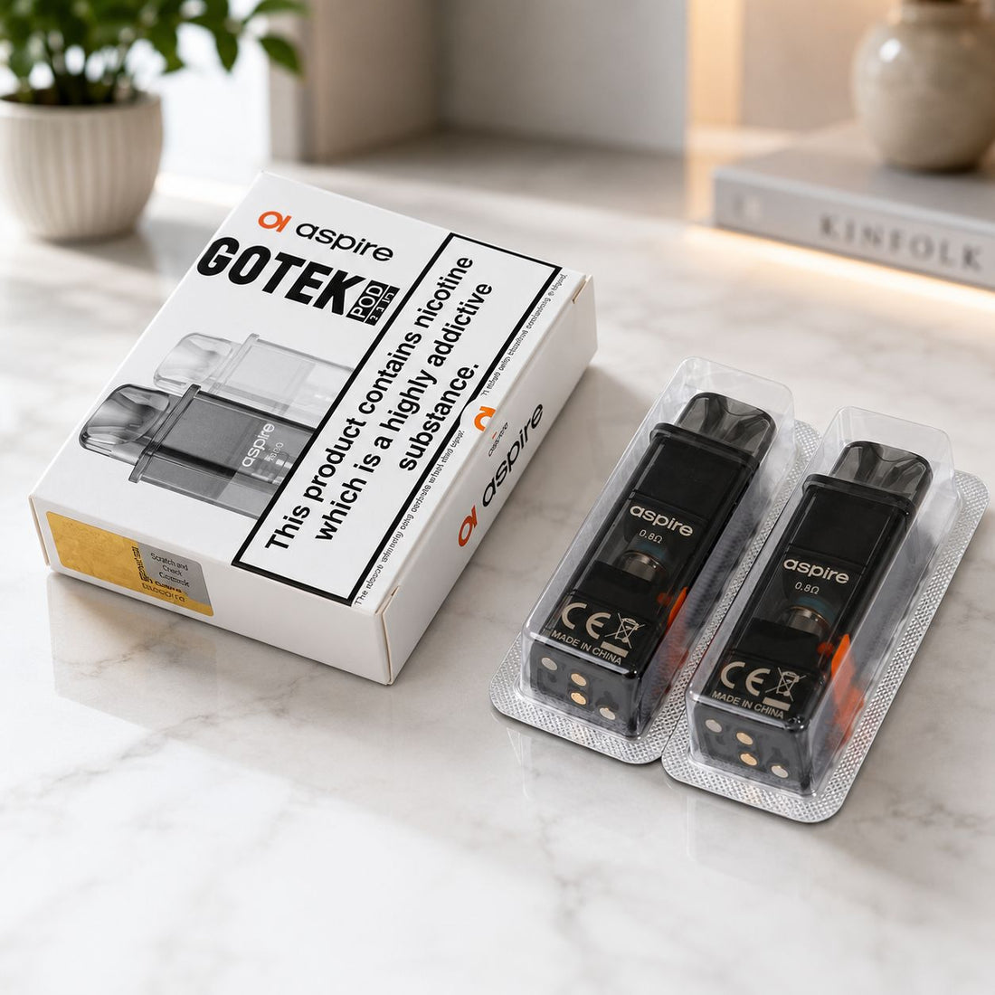 Aspire Gotek Replacement Pod - Pack of 2 best price