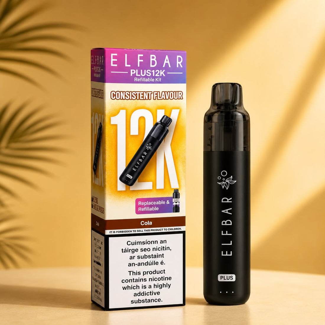 Elf Bar Elfplus 12K prefilled vape kit Single