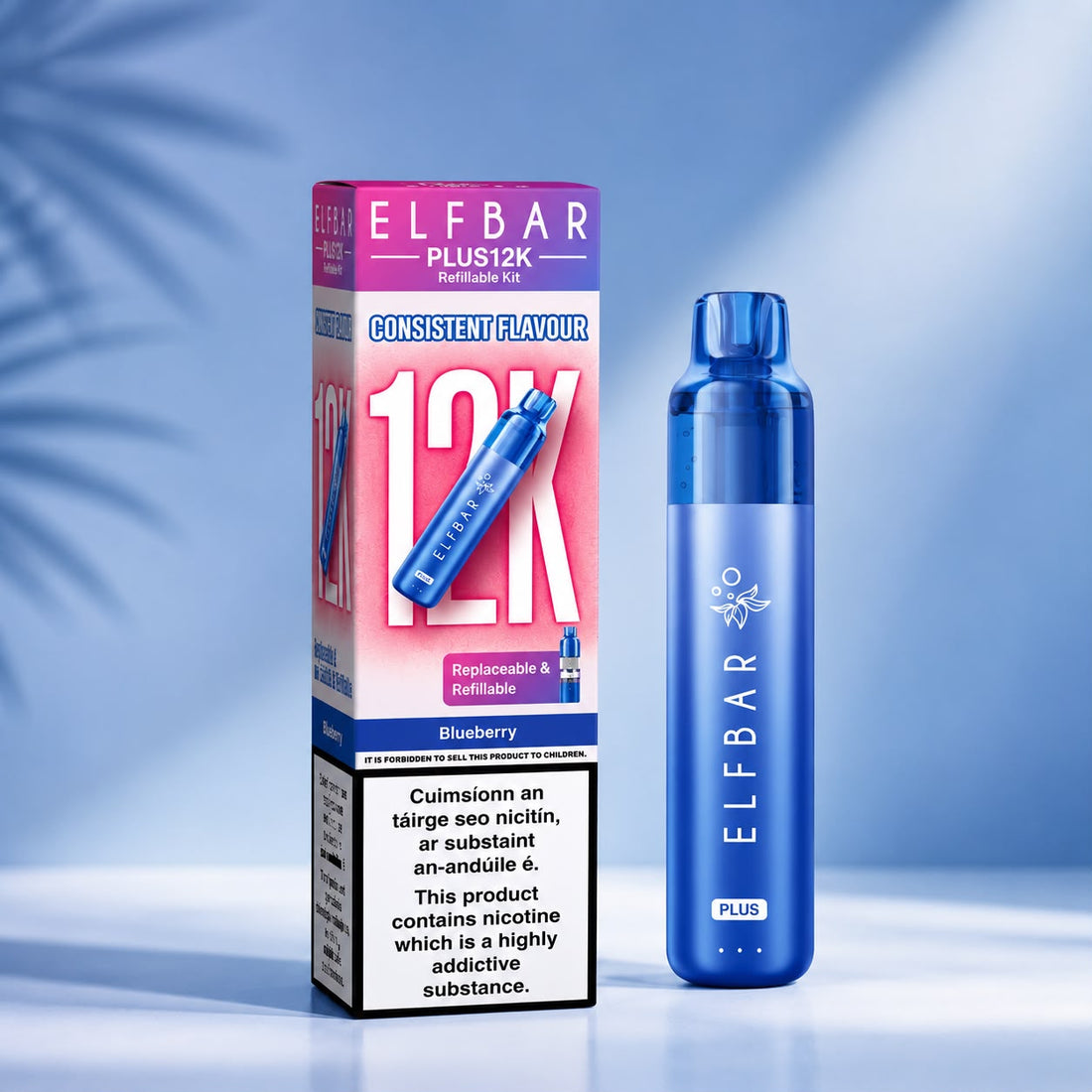 Elf Bar Elfplus 12K prefilled vape kit Single