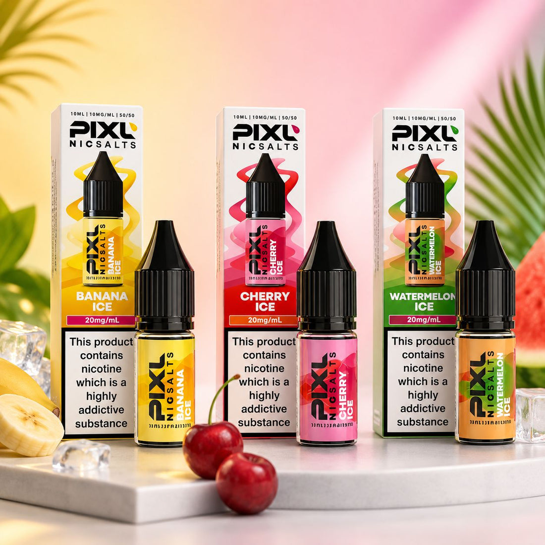 PIXL Nic Salts 10ml E-Liquid - Pack of 10